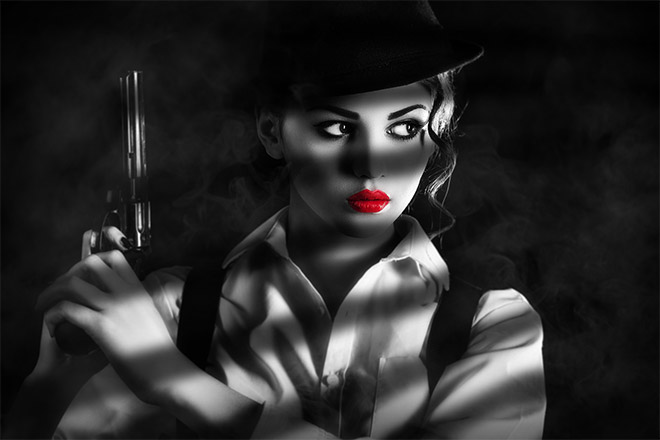 Hướng dẩn tạo phong cách Sin City Noir Effect trong Photoshop