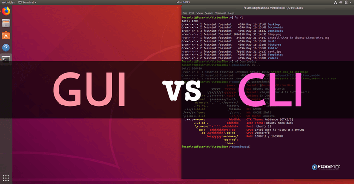 Các phím tắt và câu lệnh cơ bản trong Ubuntu
