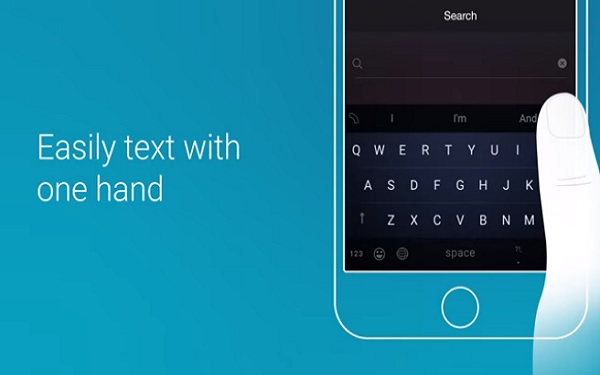 Ứng dụng bàn phím hỗ trợ gõ 1 tay trên iPhone của Microsoft đã  lên sóng
